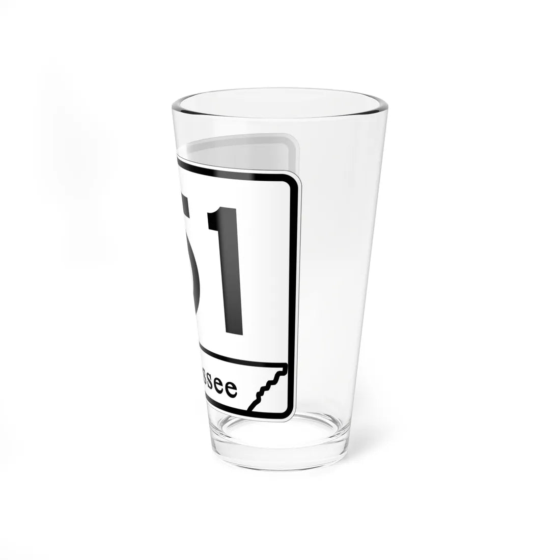 Tennessee 151 (Tennessee) (Road Sign) Pint Glass 16oz - Go Mug Yourself