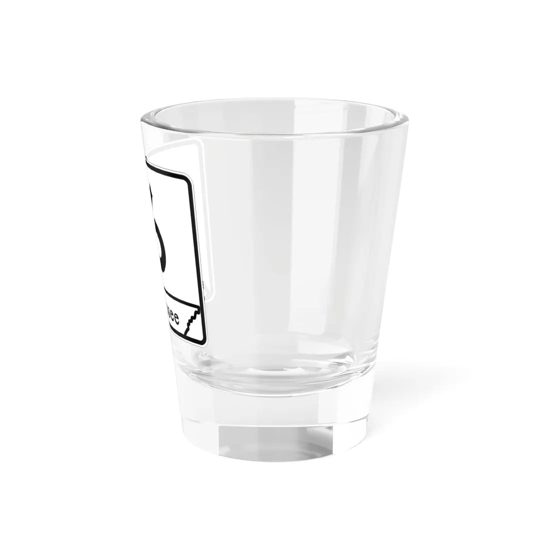 Tennessee 16 (Tennessee) (Road Sign) Shot Glass 1.5oz - Go Mug Yourself