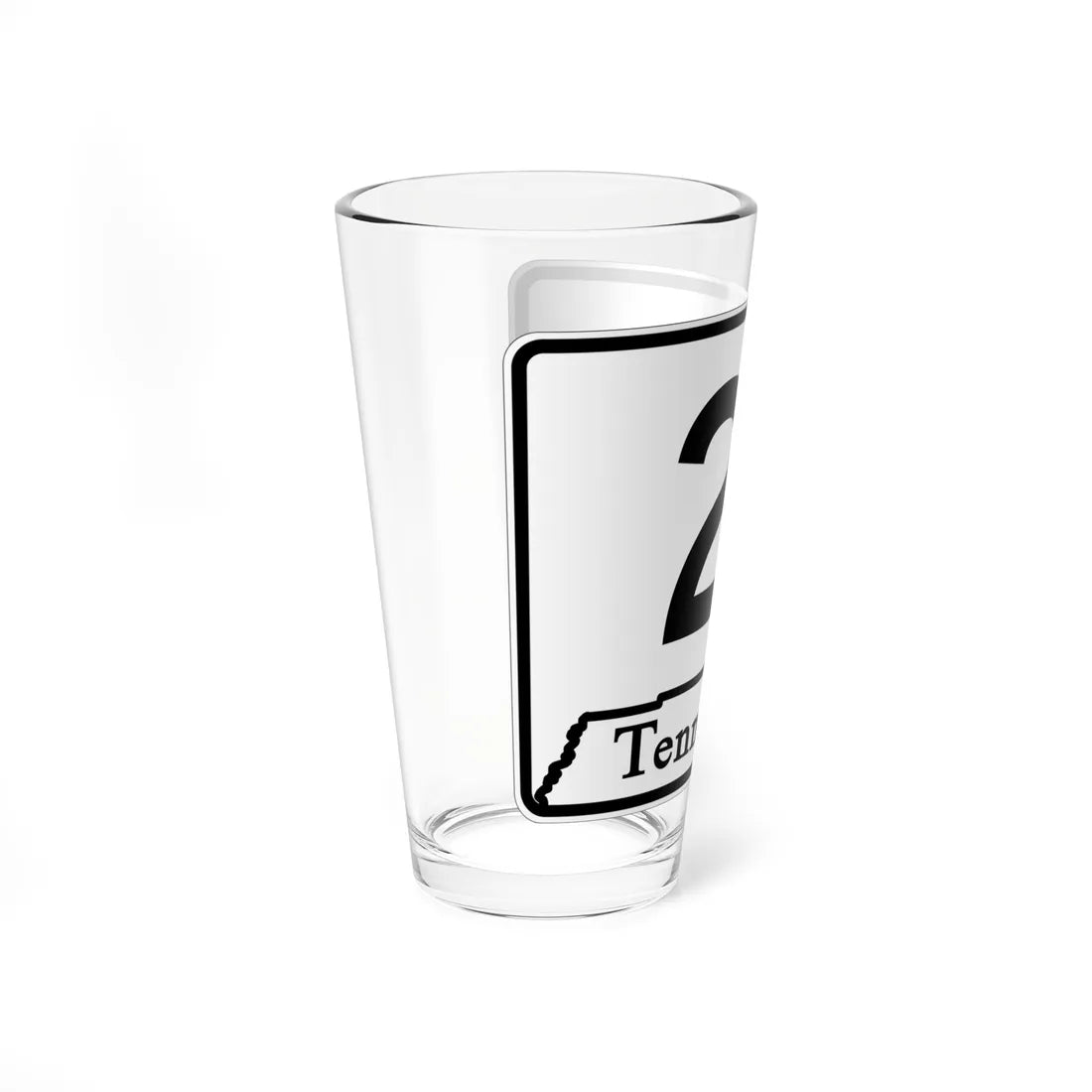 Tennessee 21 (Tennessee) (Road Sign) Pint Glass 16oz - Go Mug Yourself