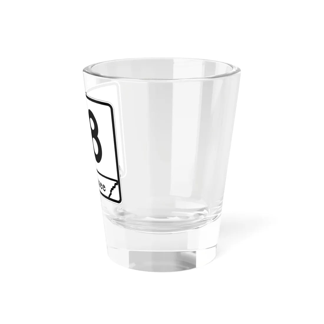 Tennessee 28 (Tennessee) (Road Sign) Shot Glass 1.5oz - Go Mug Yourself