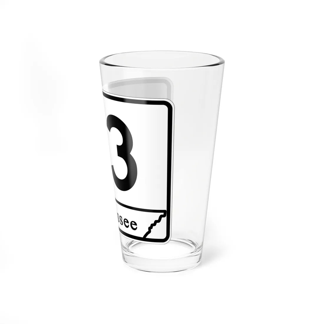 Tennessee 43 (Tennessee) (Road Sign) Pint Glass 16oz - Go Mug Yourself