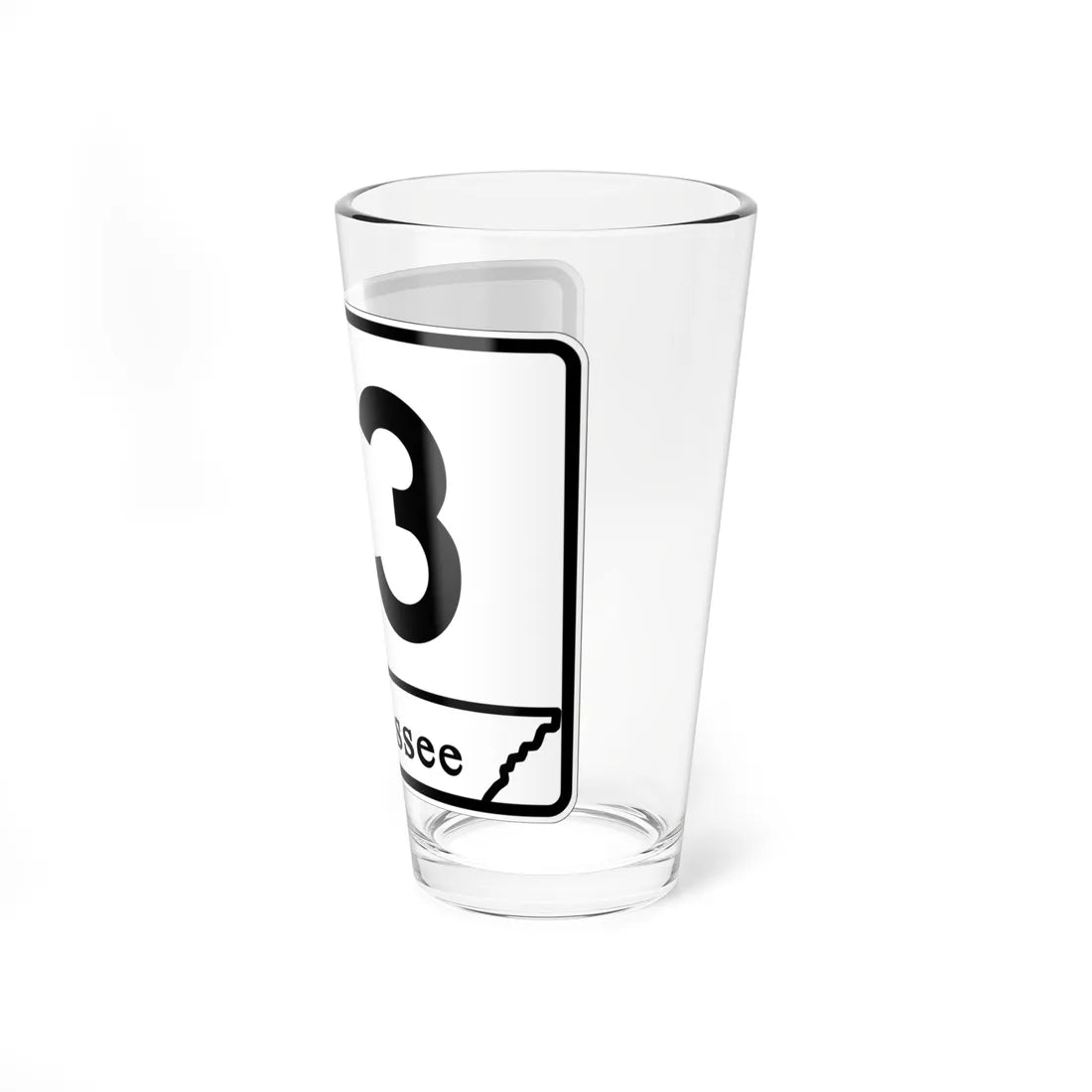 Tennessee 63 (Tennessee) (Road Sign) Pint Glass 16oz - Go Mug Yourself