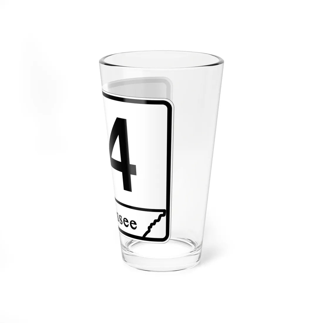 Tennessee 64 (Tennessee) (Road Sign) Pint Glass 16oz - Go Mug Yourself