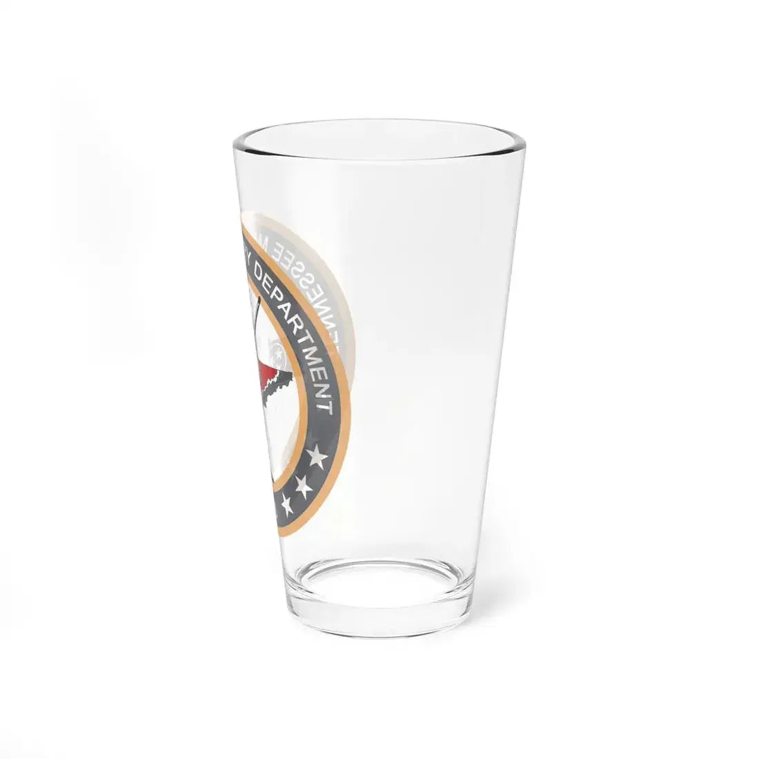 Tennessee Military Department Seal - Pint Glass 16oz - Go Mug Yourself
