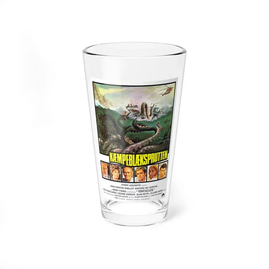 TENTACLES (DANISH) 1977 Movie Poster - Pint Glass 16oz 16oz - Go Mug Yourself