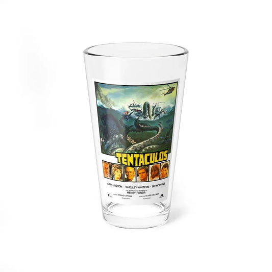 TENTACLES (SPAIN) 1977 Movie Poster - Pint Glass 16oz 16oz - Go Mug Yourself