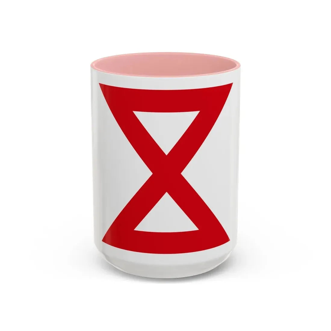 Tenth United States (U.S. Army) Accent Coffee Mug 15oz Pink - Go Mug Yourself