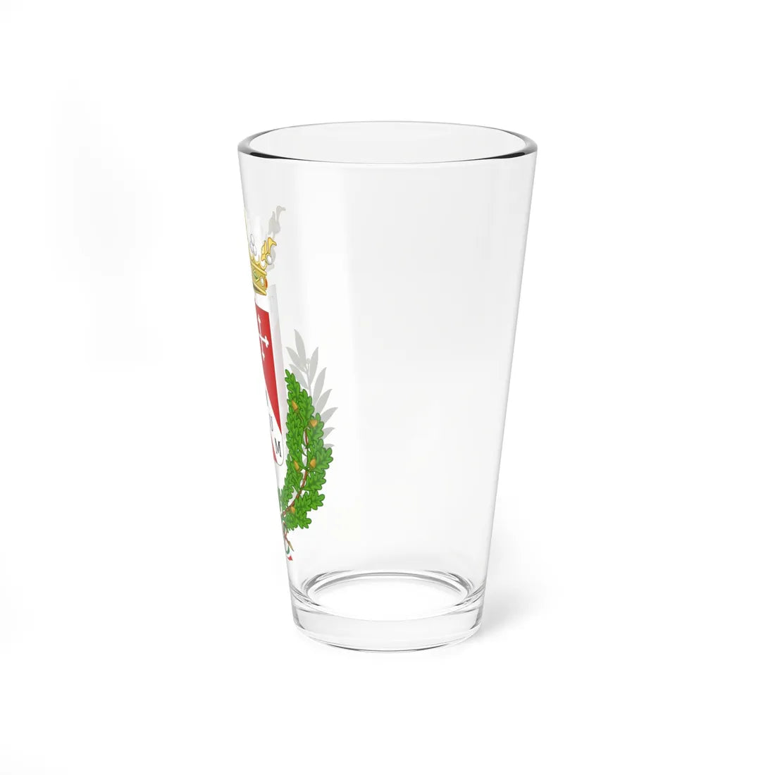 Teramo-Stemma (Italy) (Coat of Arms) Pint Glass 16oz - Go Mug Yourself