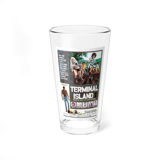 TERMINAL ISLAND 1973 Movie Poster - Pint Glass 16oz 16oz - Go Mug Yourself