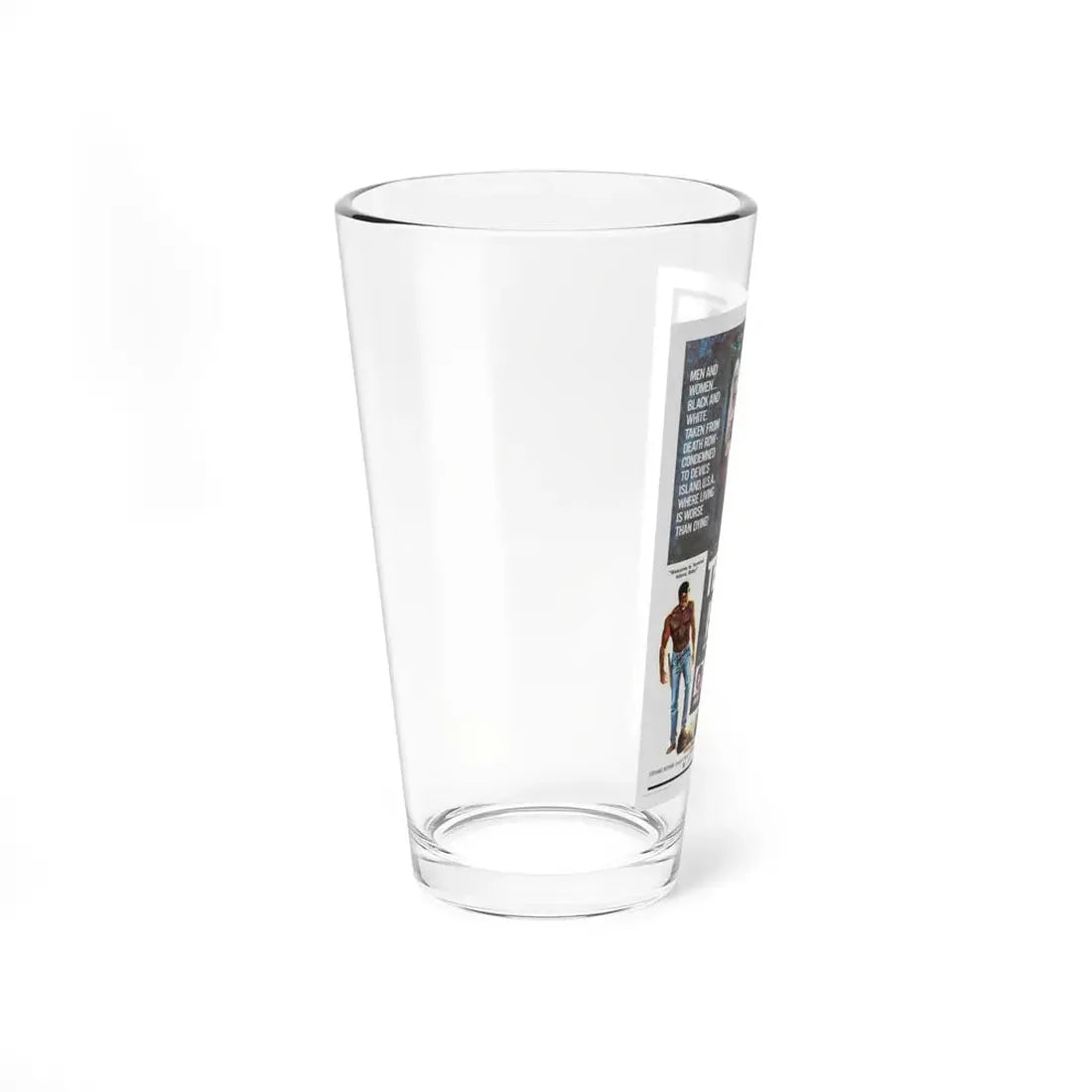 TERMINAL ISLAND 1973 Movie Poster - Pint Glass 16oz - Go Mug Yourself