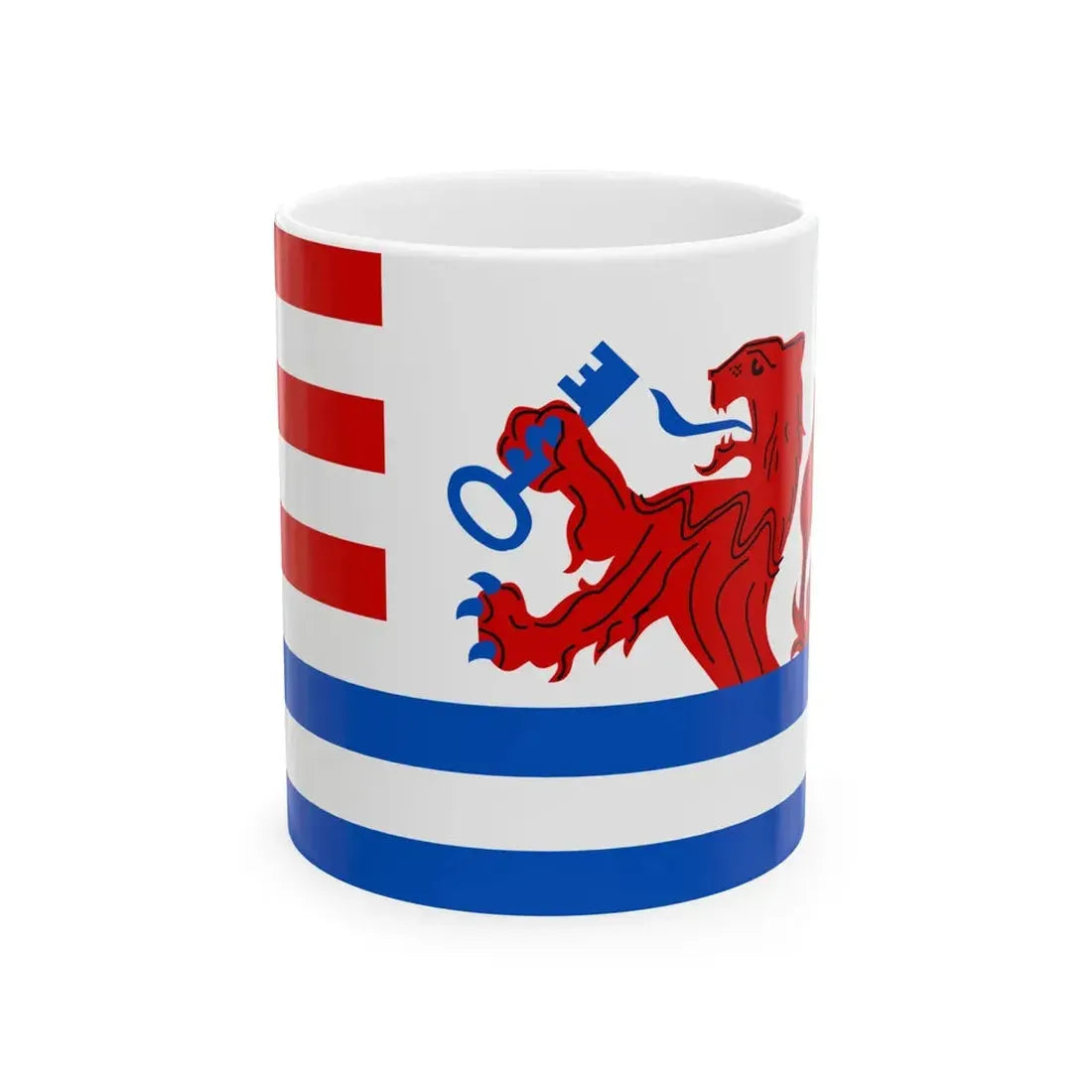 Terneuzen vlag (Netherlands) White Coffee Mug 11oz - Go Mug Yourself