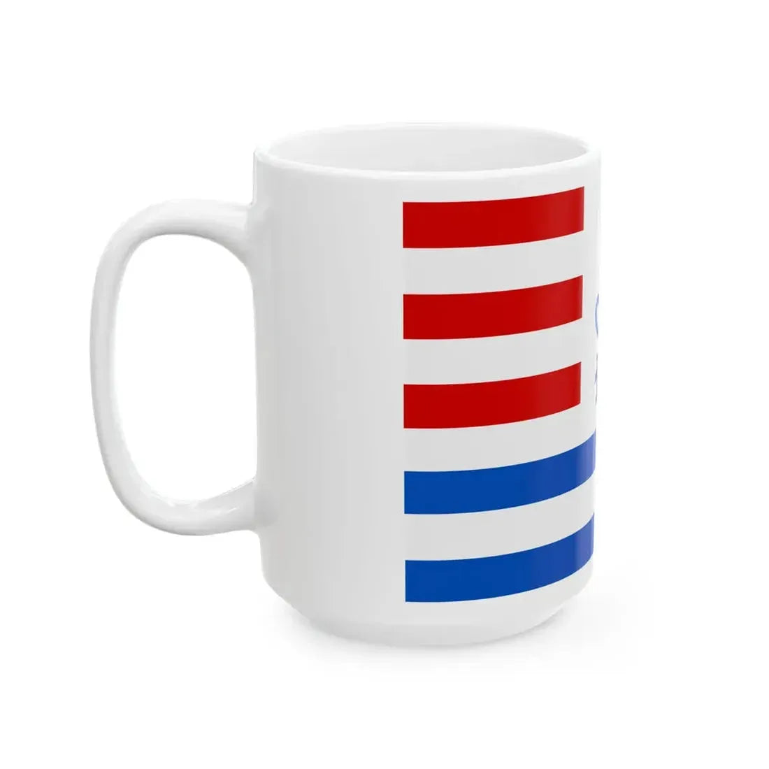 Terneuzen vlag (Netherlands) White Coffee Mug - Go Mug Yourself