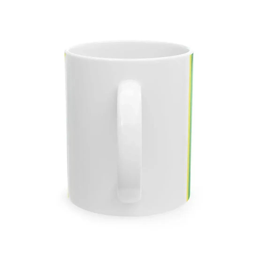 Territorial Army Flag (India) White Coffee Mug - Go Mug Yourself