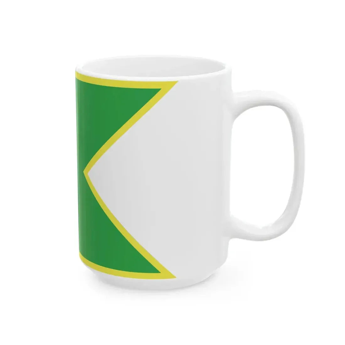 Territorial Army Flag (India) White Coffee Mug - Go Mug Yourself