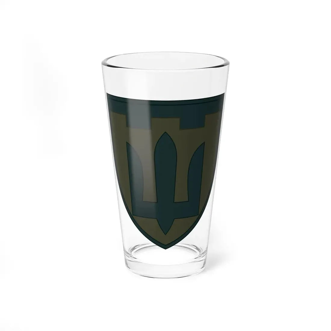 Territorial Defence Froces branch v2 (Ukraine) Pint Glass 16oz 16oz - Go Mug Yourself