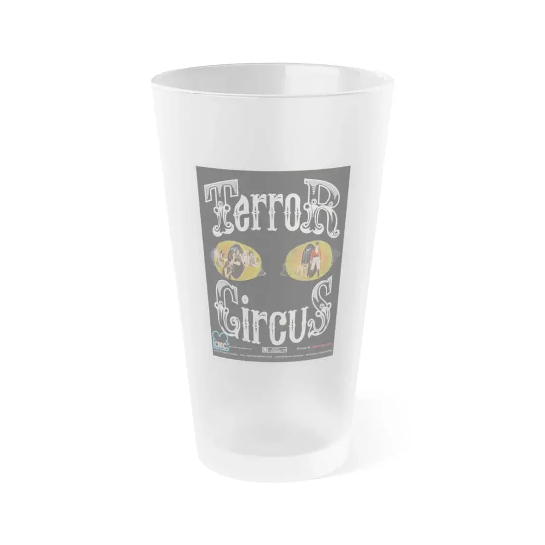 TERROR CIRCUS (BARN OF THE NAKED DEAD) 1973 Movie Poster - Frosted Pint Glass 16oz Default Title - Go Mug Yourself