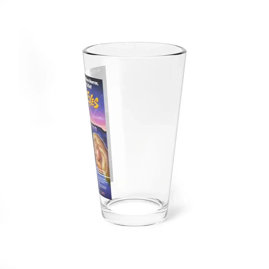 TERROR EYES 1988 Movie Poster - Pint Glass 16oz - Go Mug Yourself