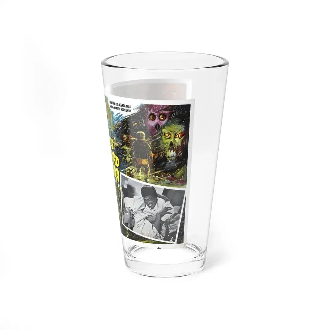 TERROR FROM BENEATH THE SEA 1966 Movie Poster - Pint Glass 16oz - Go Mug Yourself