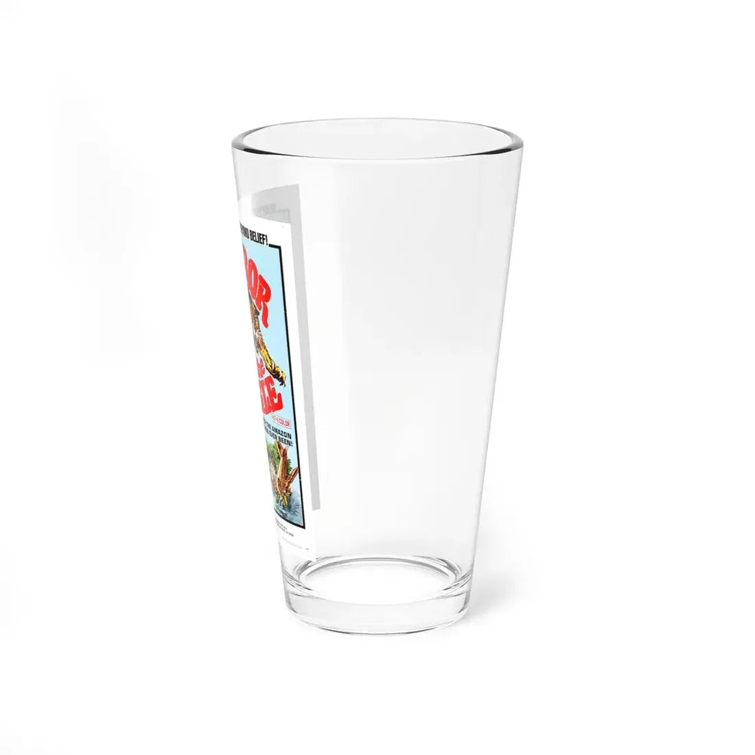 TERROR IN THE JUNGLE 1968 Movie Poster - Pint Glass 16oz - Go Mug Yourself