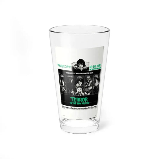 TERROR IN THE WAX MUSEUM 1973 Movie Poster - Pint Glass 16oz 16oz - Go Mug Yourself