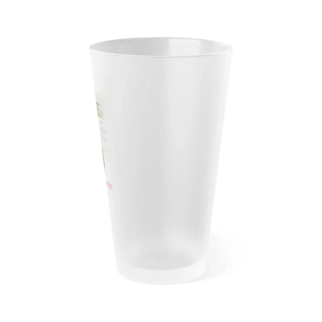 TERROR IS A MAN 1959 Movie Poster - Frosted Pint Glass 16oz - Go Mug Yourself