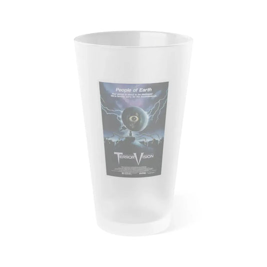TERRORVISION 1986 Movie Poster - Frosted Pint Glass 16oz Default Title - Go Mug Yourself