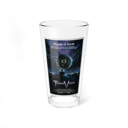 TERRORVISION 1986 Movie Poster - Pint Glass 16oz 16oz - Go Mug Yourself