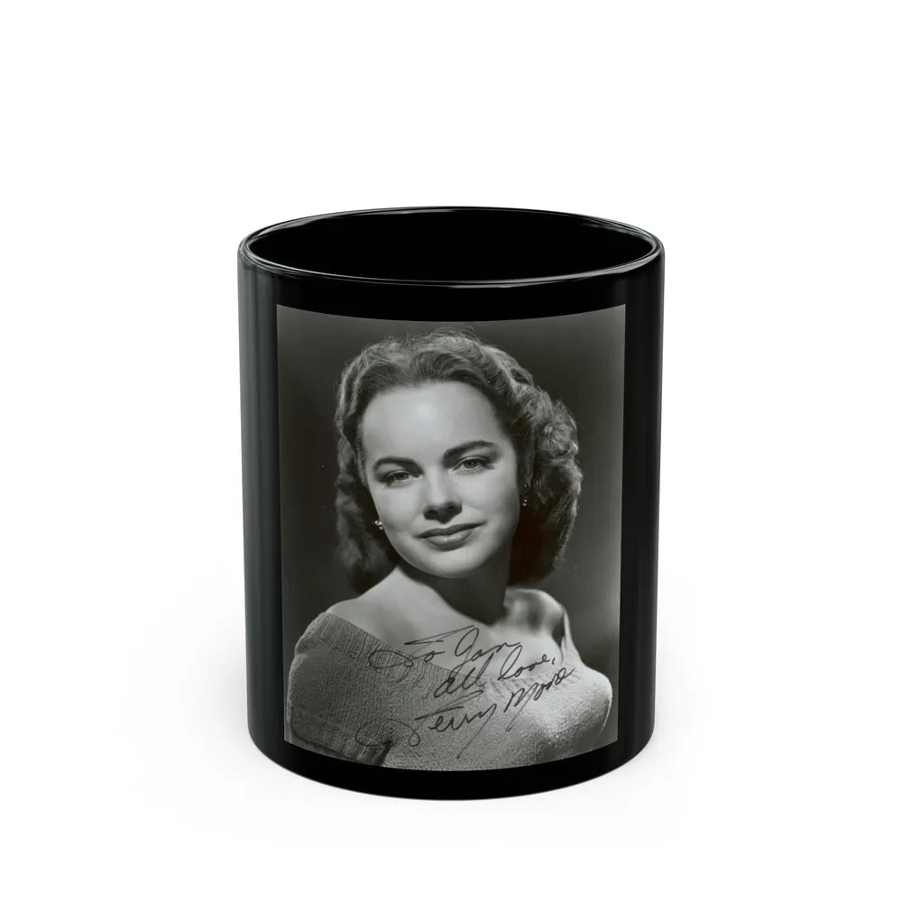 Terry Moore #07 (Vintage Female Icon) Black Coffee Mug-11oz-Go Mug Yourself