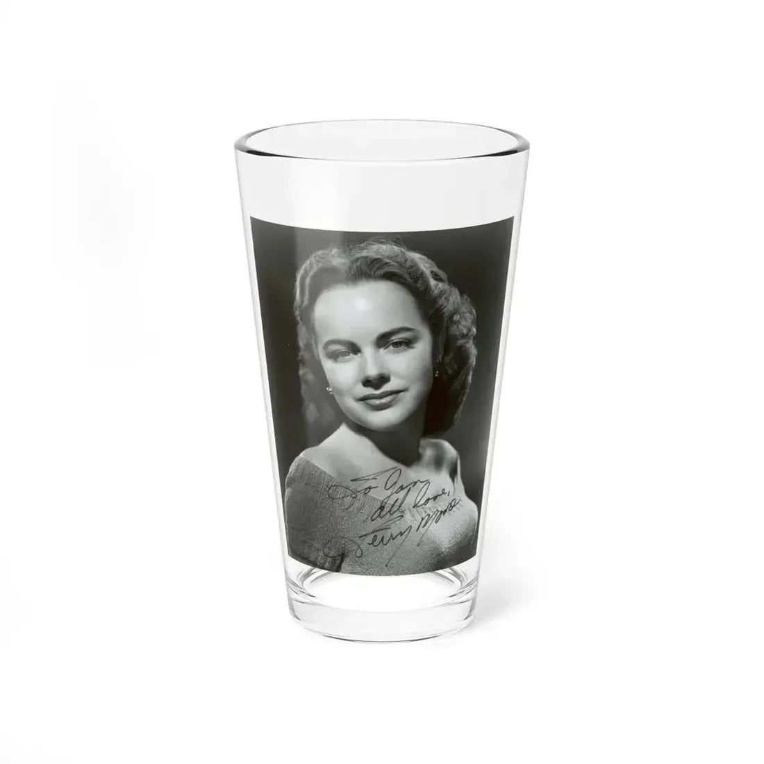 Terry Moore #07 (Vintage Female Icon) Pint Glass 16oz 16oz - Go Mug Yourself