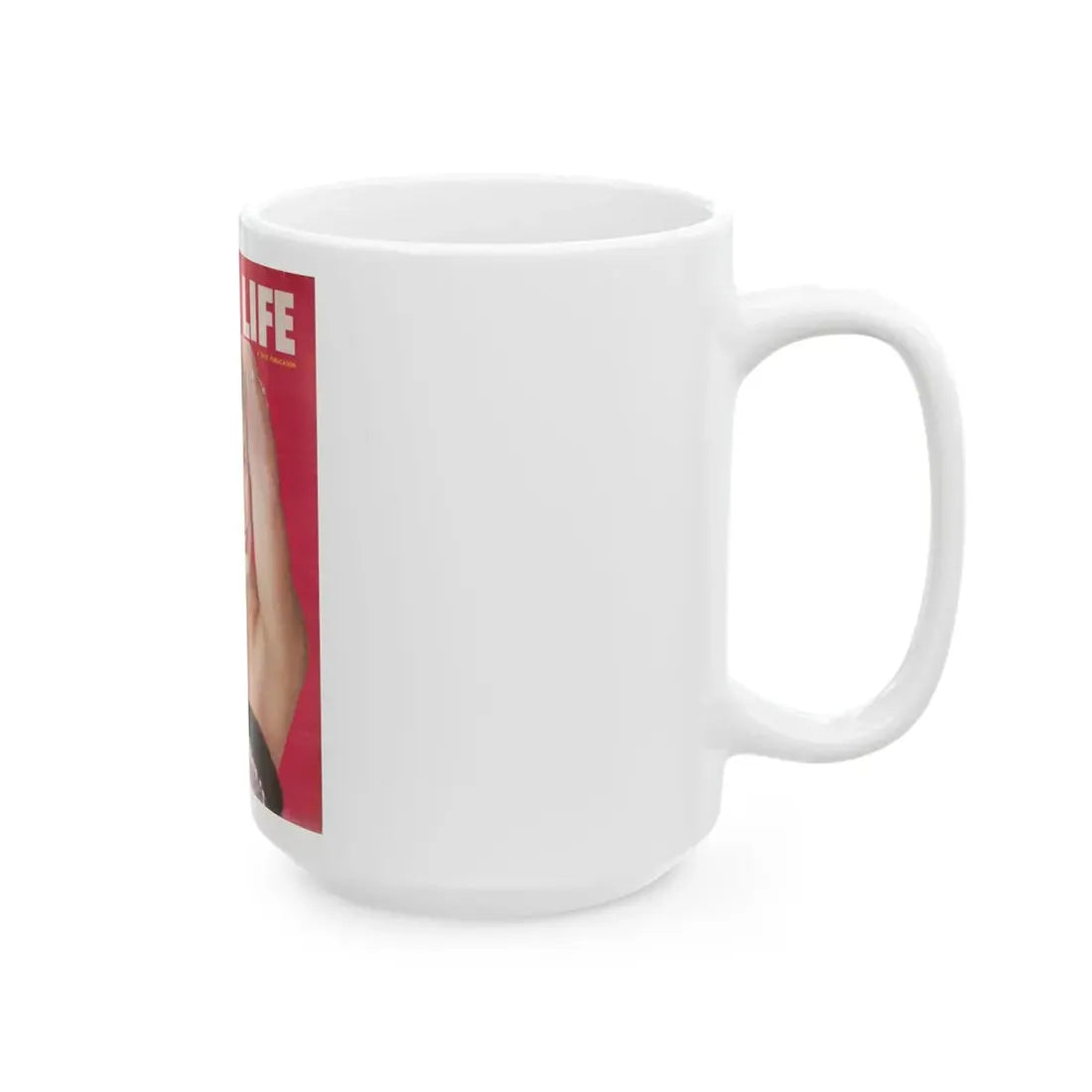 Terry Moore #09 - Mag. Cover (Vintage Female Icon) White Coffee Mug - Go Mug Yourself