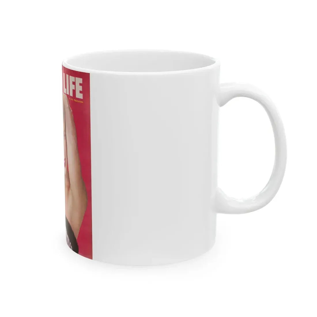 Terry Moore #09 - Mag. Cover (Vintage Female Icon) White Coffee Mug - Go Mug Yourself
