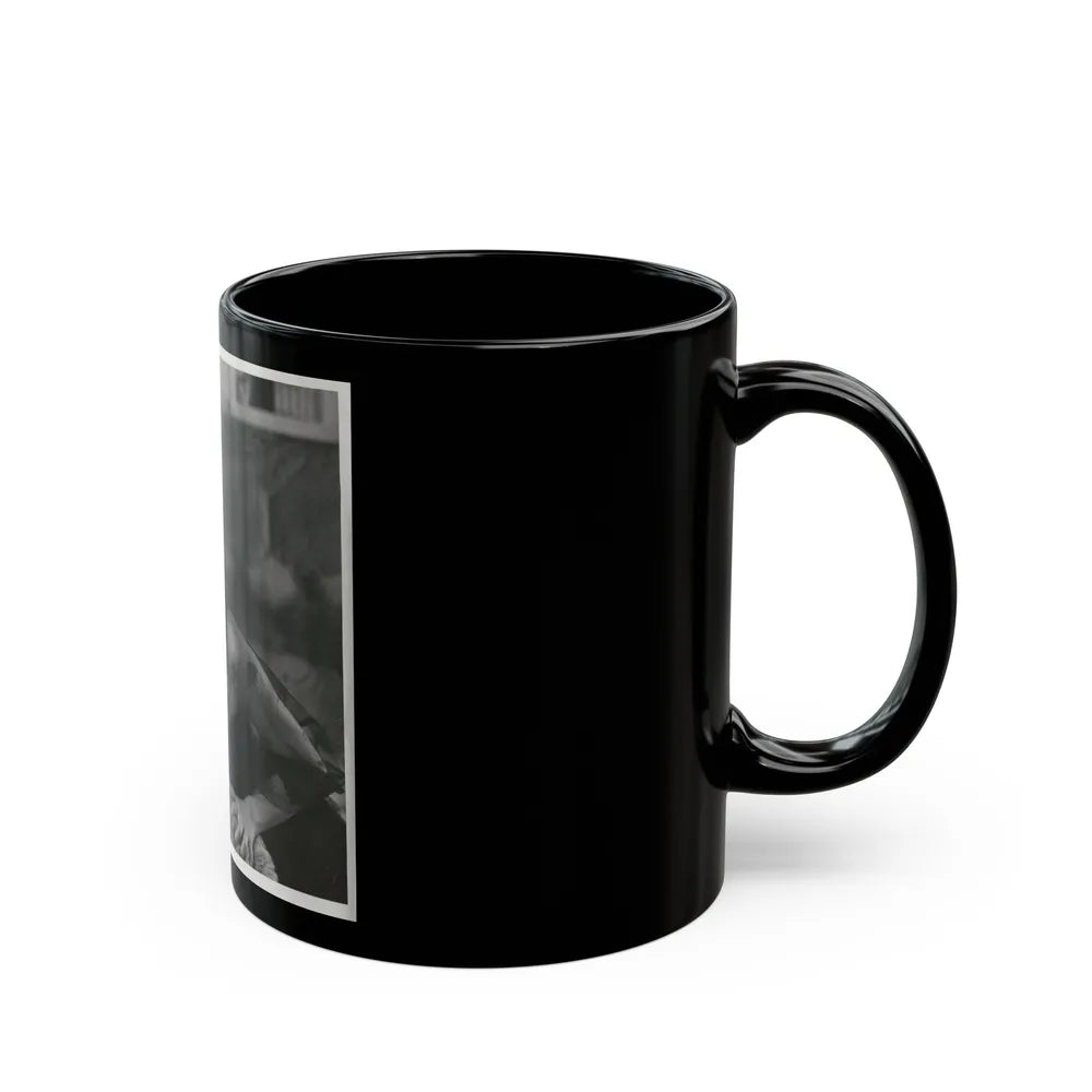 Terry Moore #104 (Vintage Female Icon) Black Coffee Mug-Go Mug Yourself