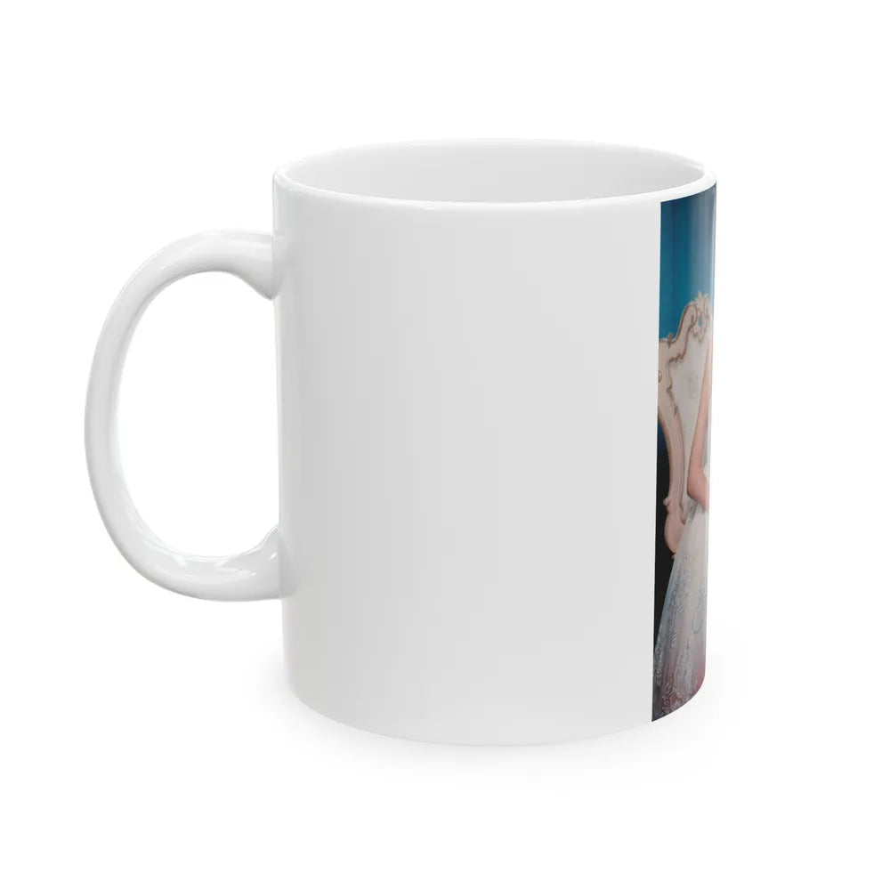 Terry Moore #111 (Vintage Female Icon) White Coffee Mug-Go Mug Yourself