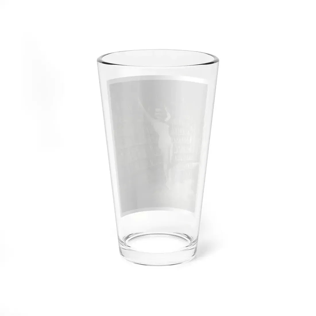 Terry Moore #112 - 1-Piece B&W Full Body Swimsuit Cheesecake Photo in Clad Heels (Vintage Female Icon) Pint Glass 16oz - Go Mug Yourself