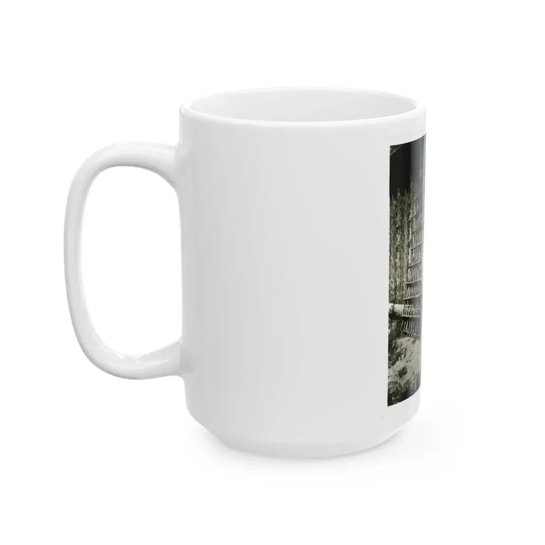 Terry Moore #112 - 1-Piece B&W Full Body Swimsuit Cheesecake Photo in Clad Heels (Vintage Female Icon) White Coffee Mug - Go Mug Yourself