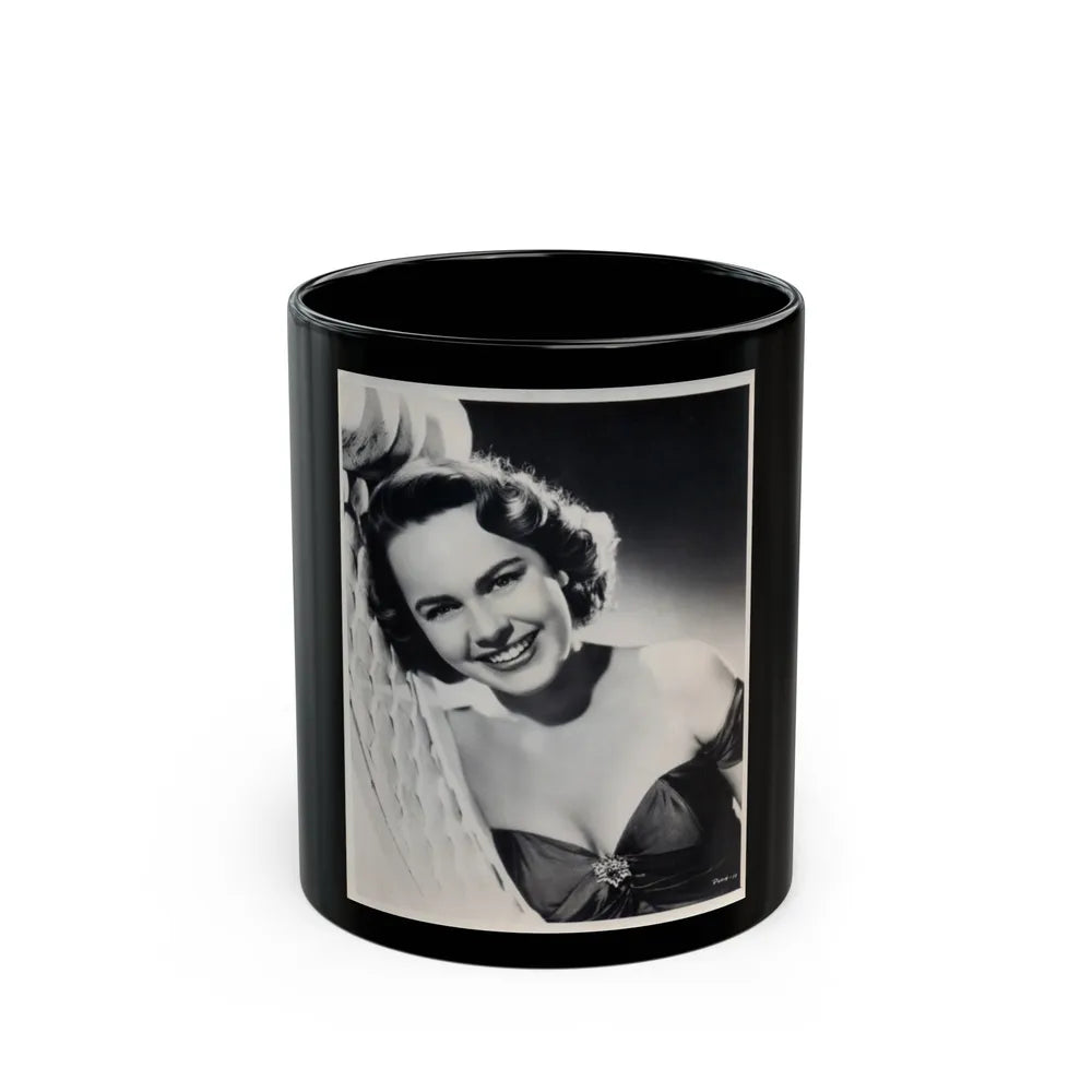 Terry Moore #116 (Vintage Female Icon) Black Coffee Mug-11oz-Go Mug Yourself