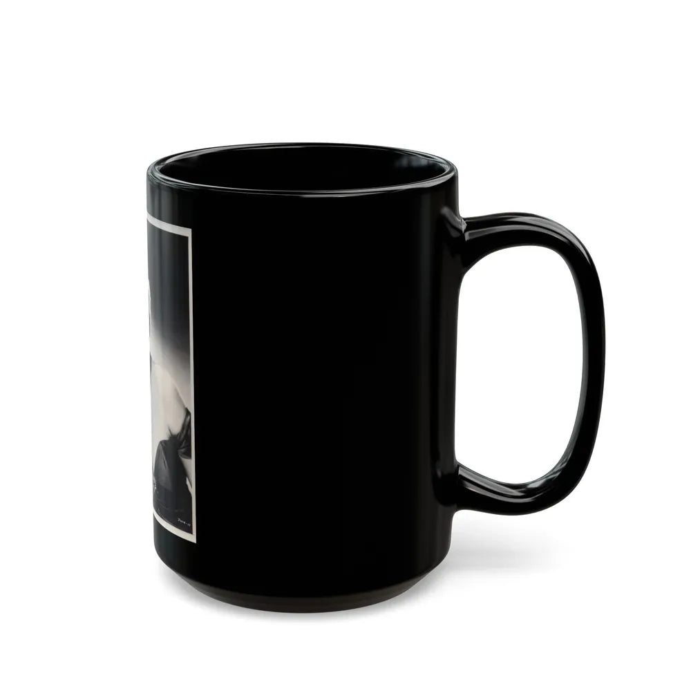 Terry Moore #116 (Vintage Female Icon) Black Coffee Mug-Go Mug Yourself