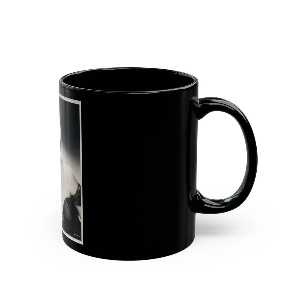 Terry Moore #116 (Vintage Female Icon) Black Coffee Mug-Go Mug Yourself