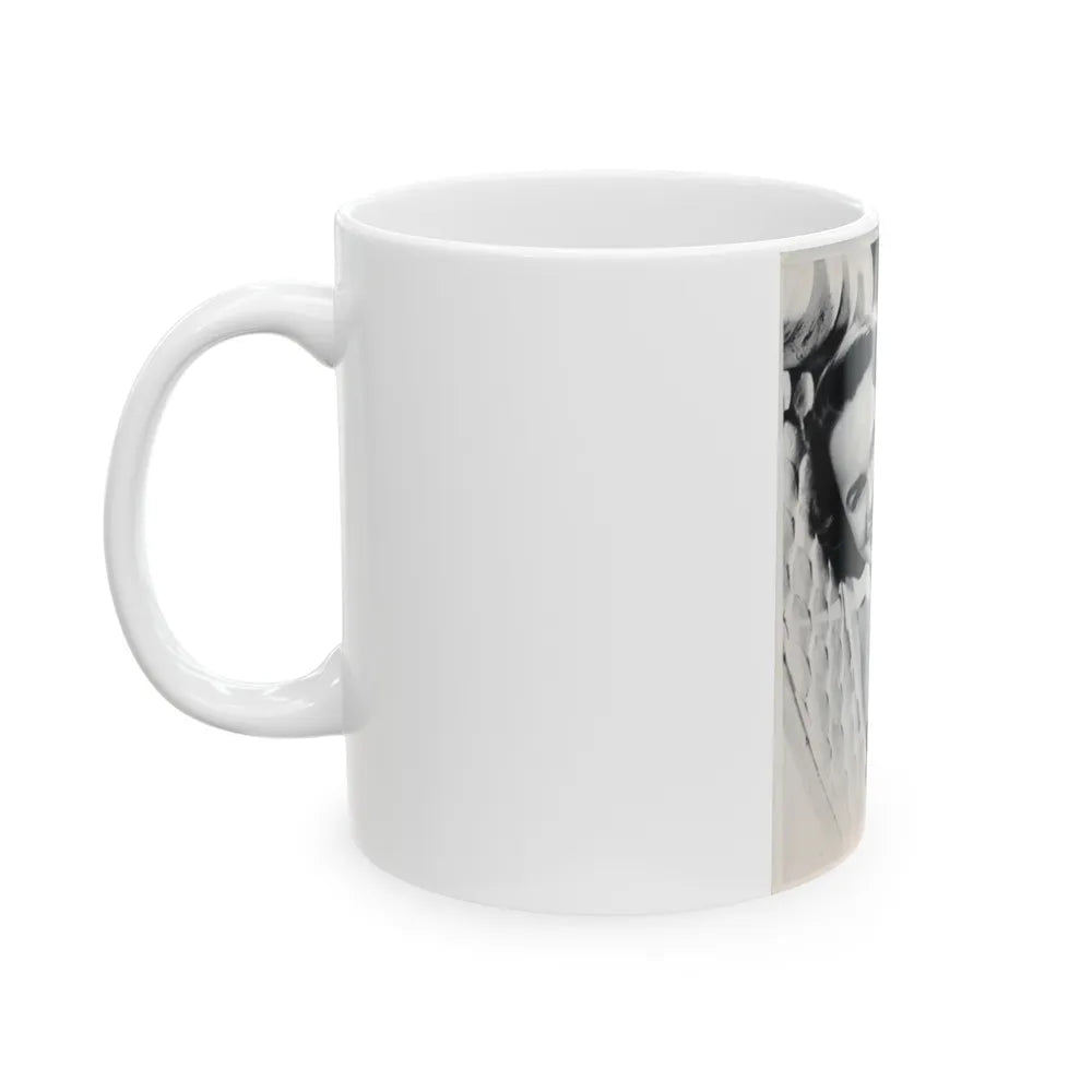 Terry Moore #116 (Vintage Female Icon) White Coffee Mug-Go Mug Yourself