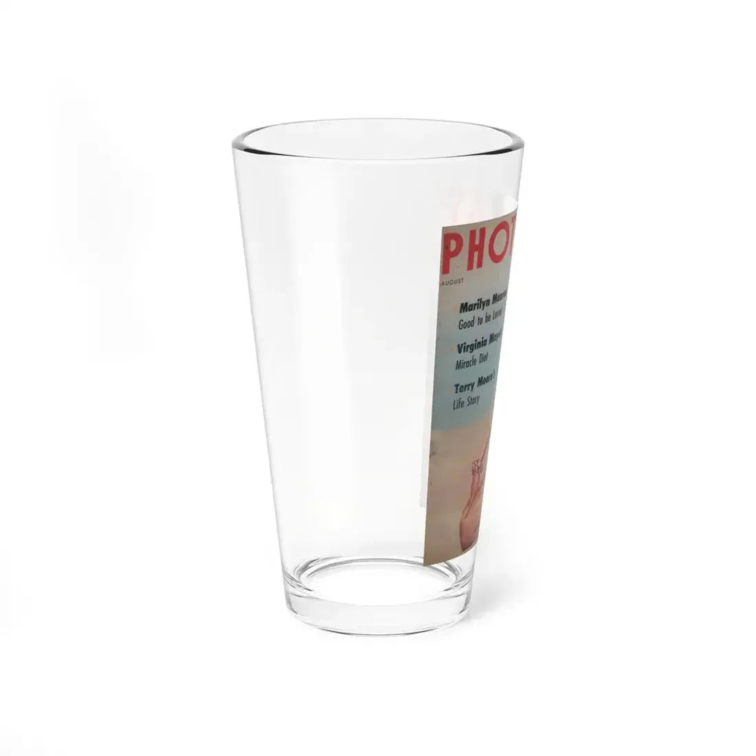 Terry Moore #117 - Mag. Cover (Vintage Female Icon) Pint Glass 16oz - Go Mug Yourself