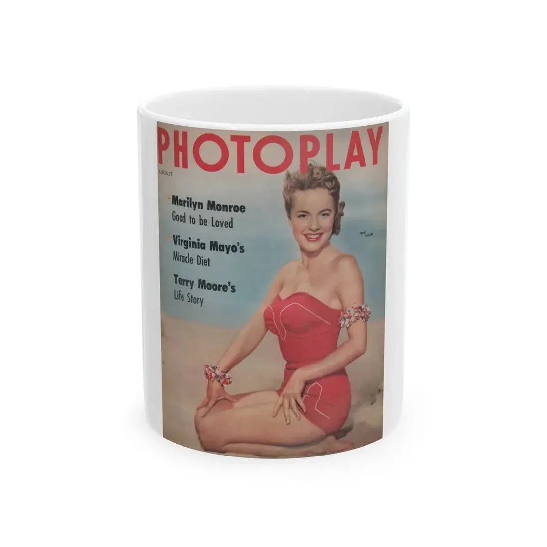 Terry Moore #117 - Mag. Cover (Vintage Female Icon) White Coffee Mug 11oz - Go Mug Yourself