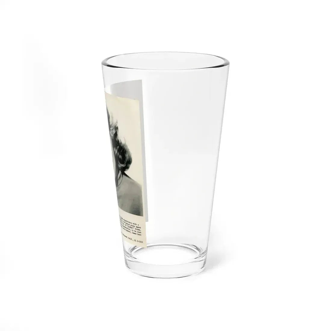 Terry Moore #118 (Vintage Female Icon) Pint Glass 16oz - Go Mug Yourself