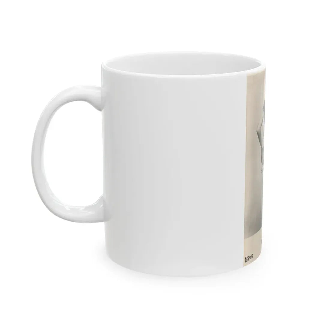 Terry Moore #136 - 8x10 B&W Full Body Cheesecake Photo1 (Vintage Female Icon) White Coffee Mug - Go Mug Yourself