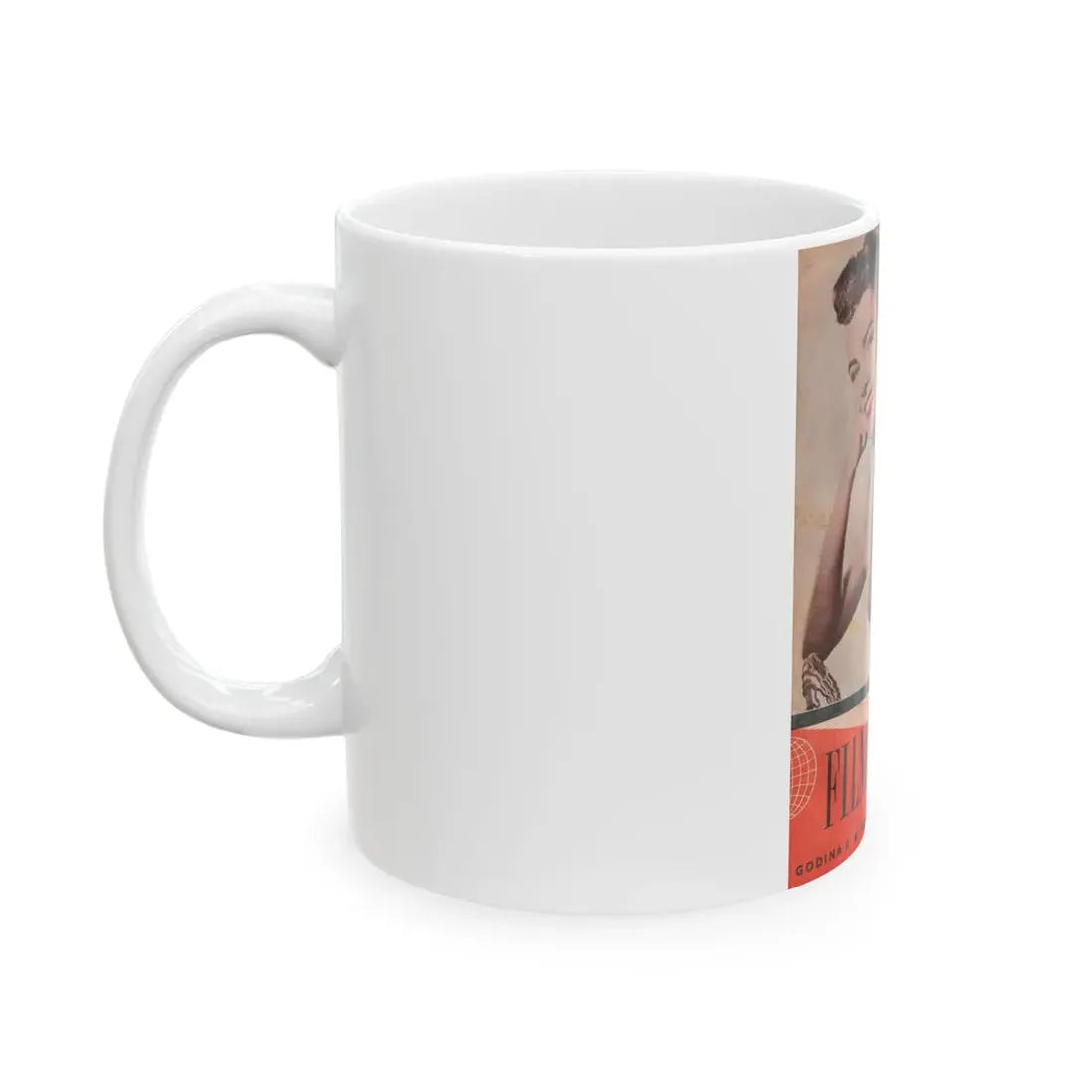 Terry Moore #144 - Mag. Cover (Vintage Female Icon) White Coffee Mug - Go Mug Yourself