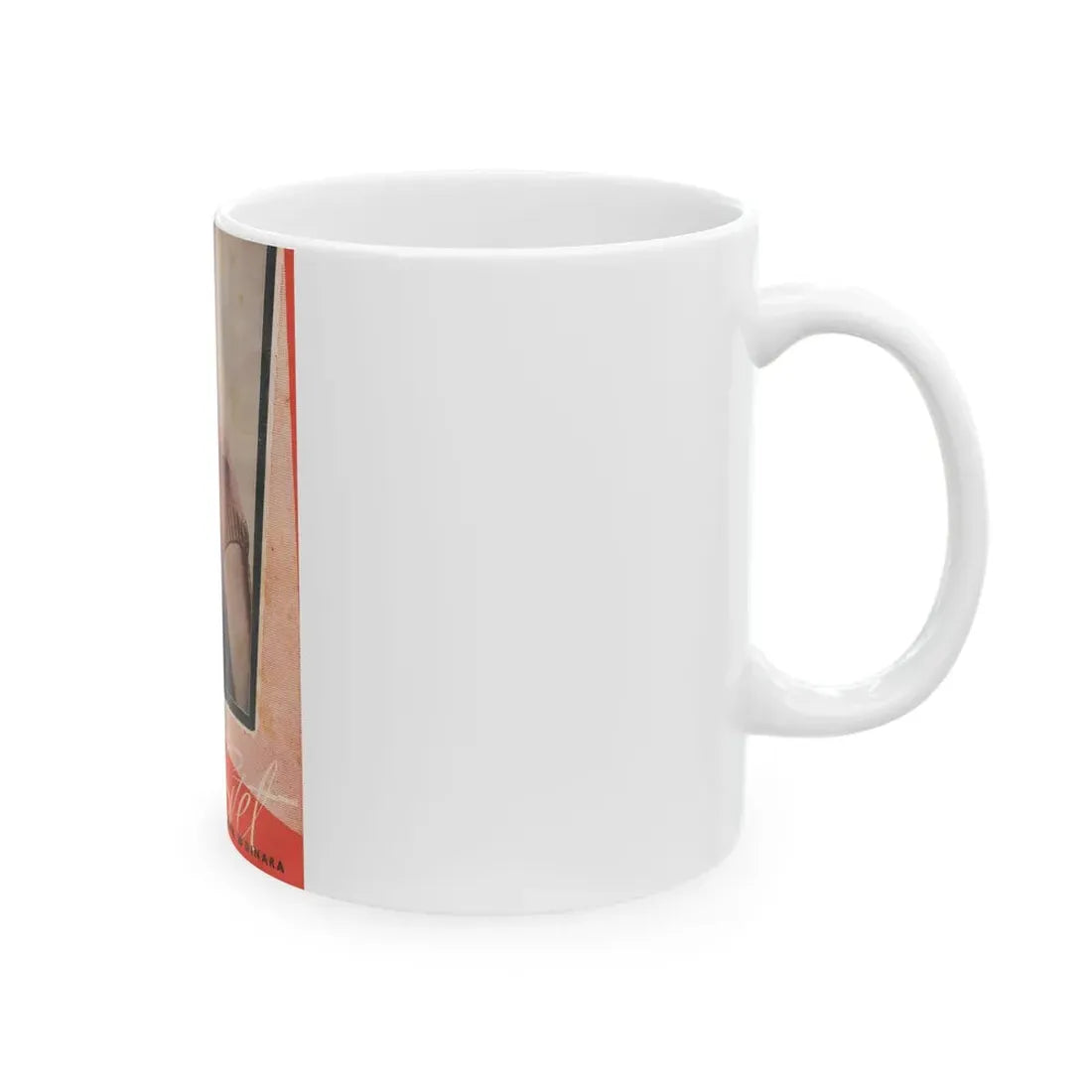 Terry Moore #144 - Mag. Cover (Vintage Female Icon) White Coffee Mug - Go Mug Yourself