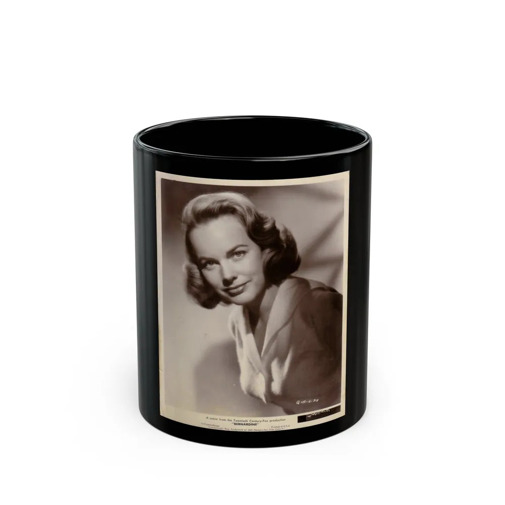 Terry Moore #169 (Vintage Female Icon) Black Coffee Mug-11oz-Go Mug Yourself