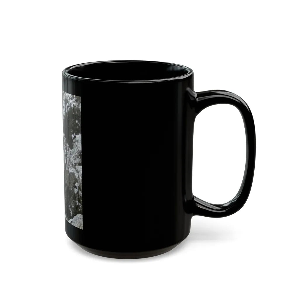 Terry Moore #199 (Vintage Female Icon) Black Coffee Mug-Go Mug Yourself