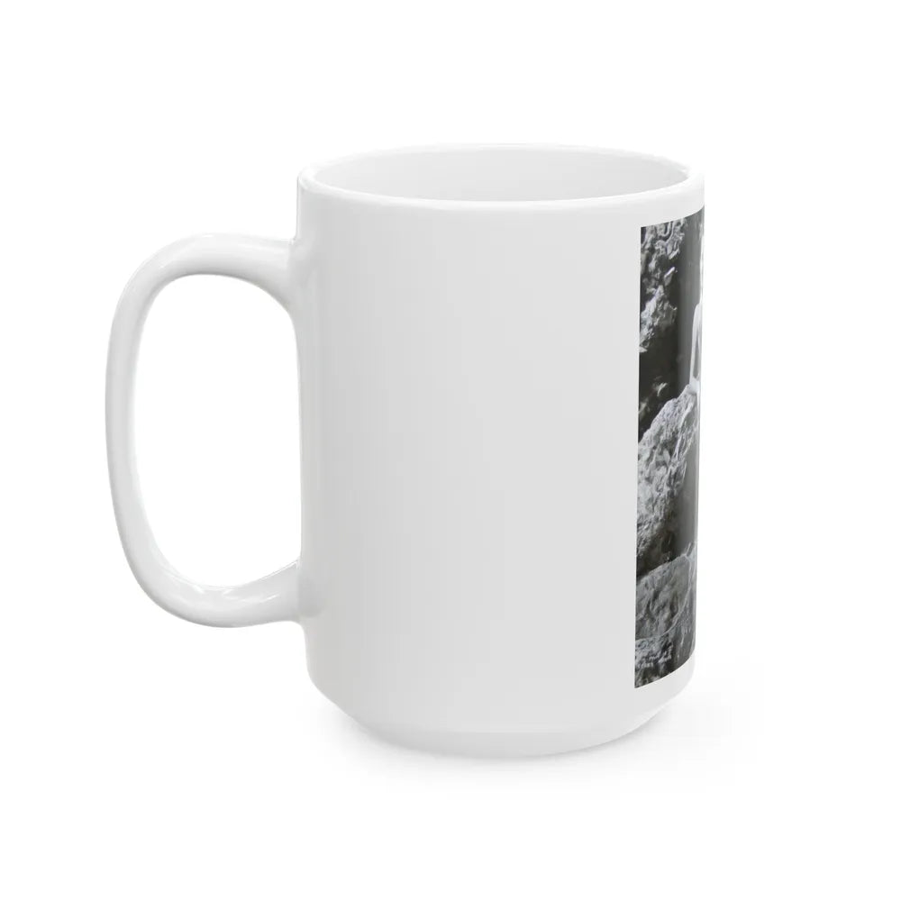 Terry Moore #199 (Vintage Female Icon) White Coffee Mug-Go Mug Yourself