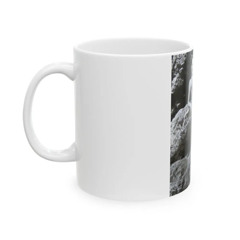 Terry Moore #199 (Vintage Female Icon) White Coffee Mug-Go Mug Yourself