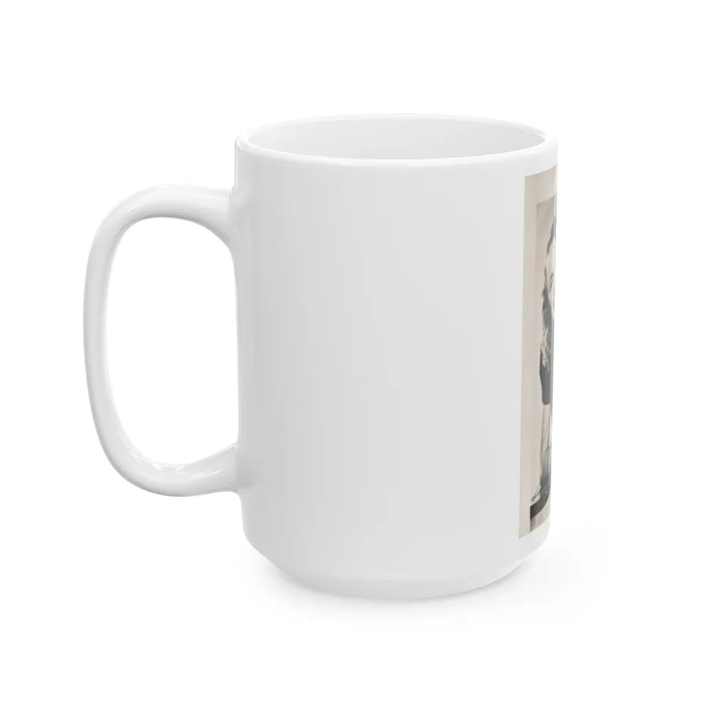 Terry Moore #204 (Vintage Female Icon) White Coffee Mug-Go Mug Yourself